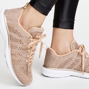 APL Rose Gold Techloom Sneakers Pro M